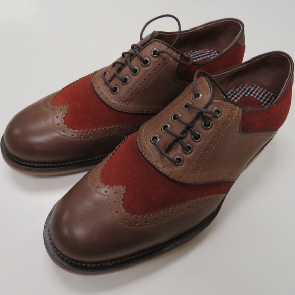 Johnston & Murphy Other - Johnston & Murphy Brown Suede Saddle Shoes Mens 9